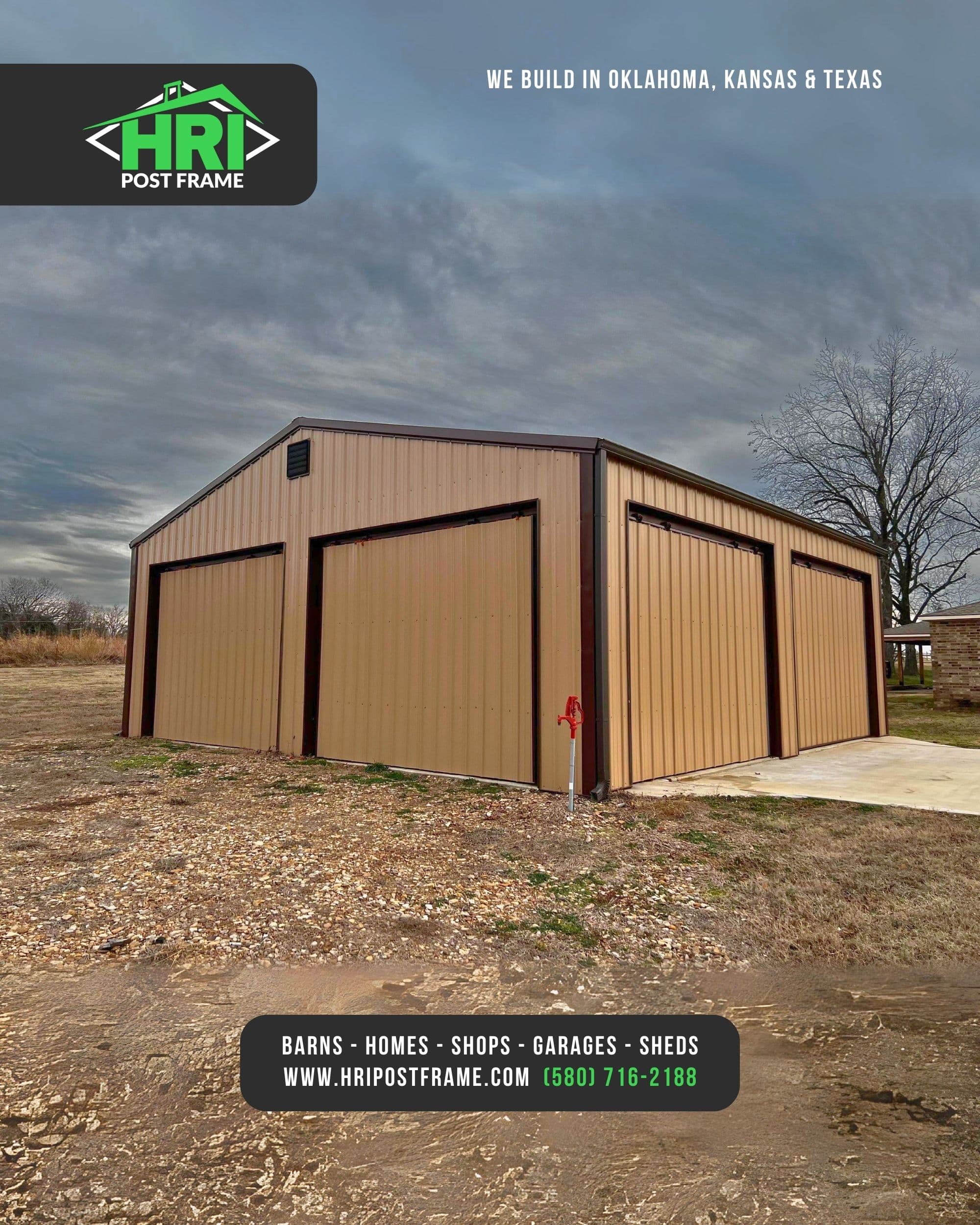 Custom 4-Door Garage — 2