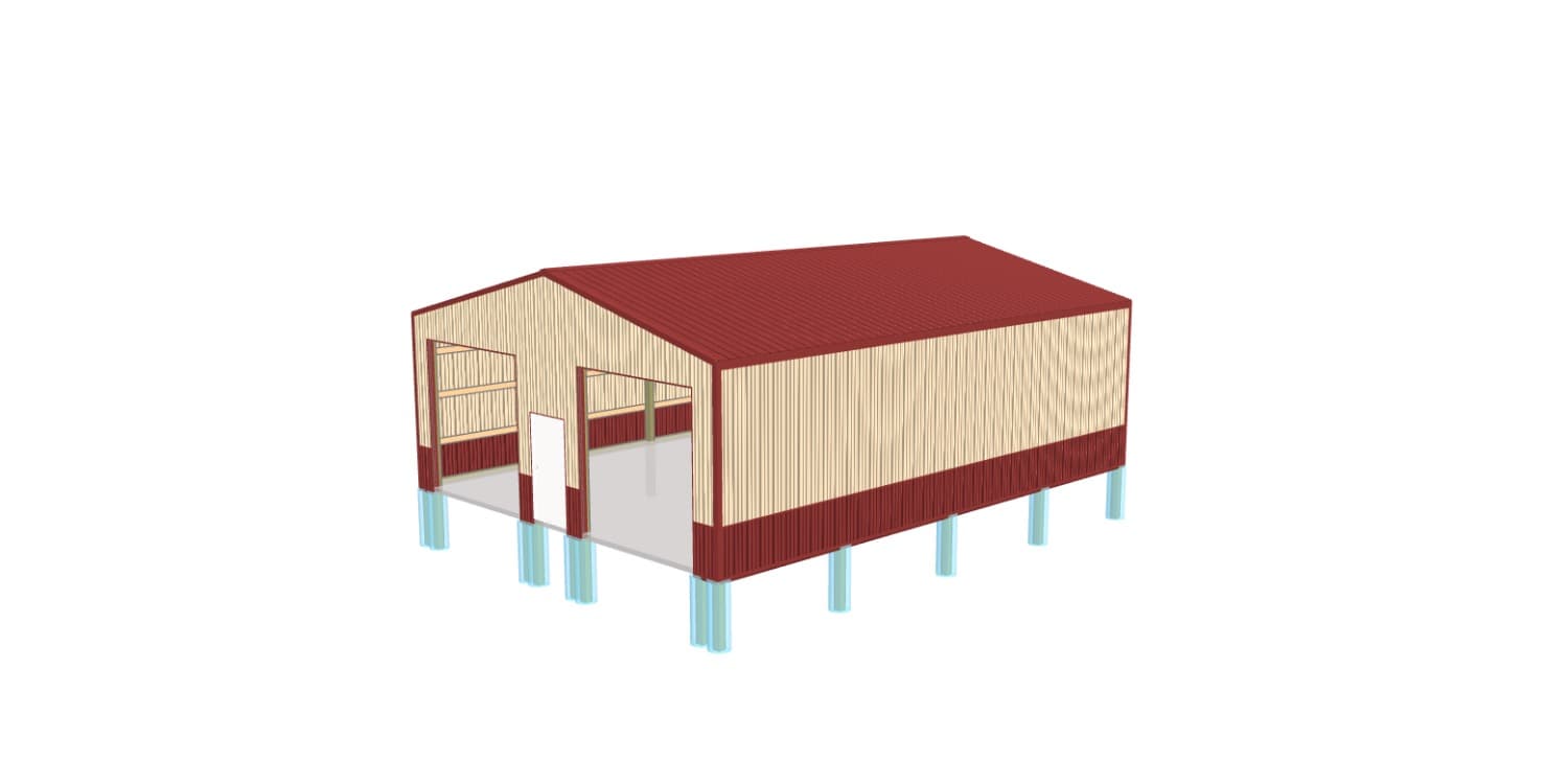 30x40 Shop - Shop in Ponca City, OK